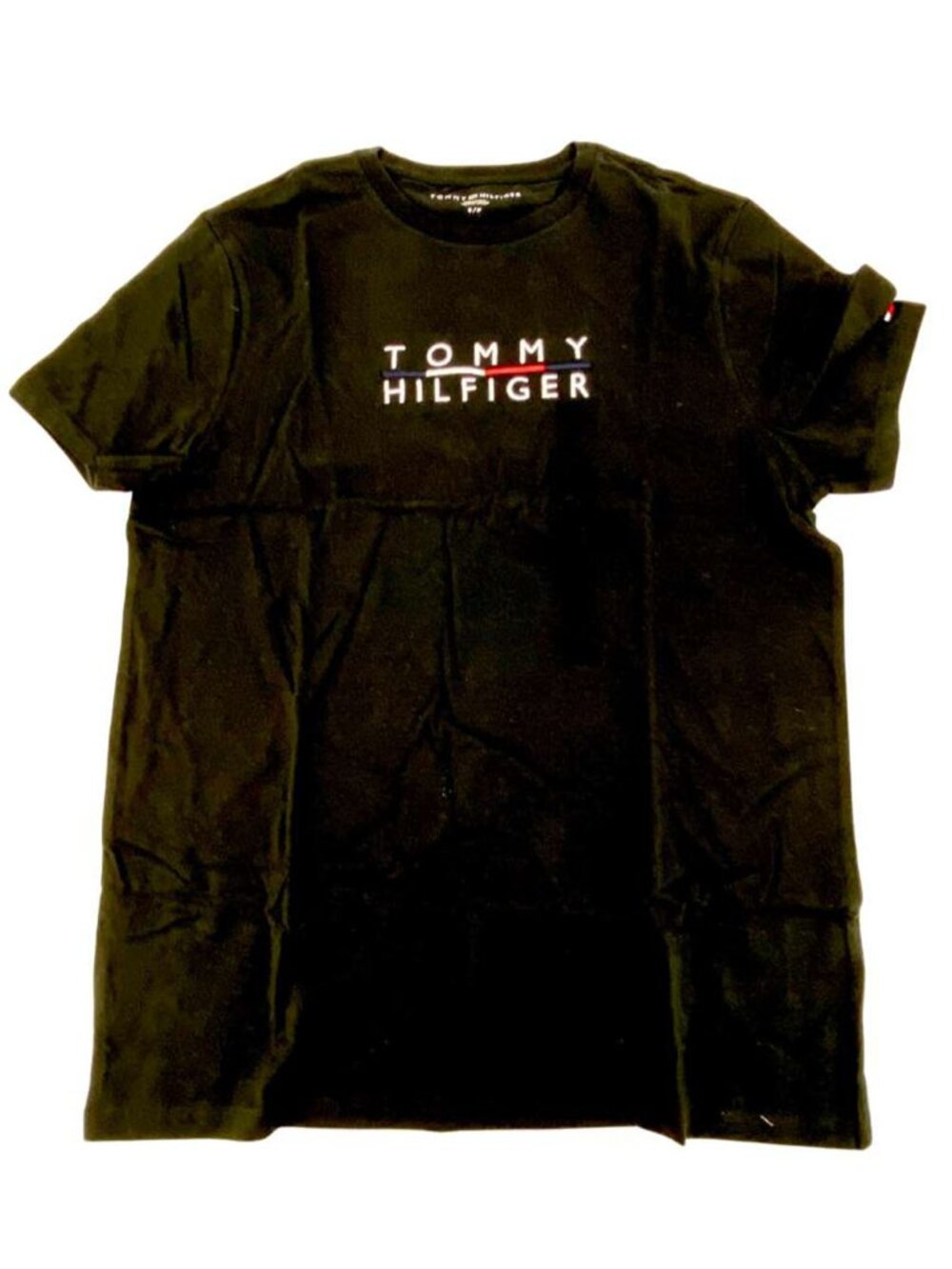 Tommy Hilfiger Women's Cotton Crew Neck T-Shirt: Short Sleeve  | Size Small